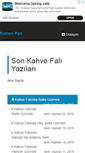 Mobile Screenshot of kahvefali.biz